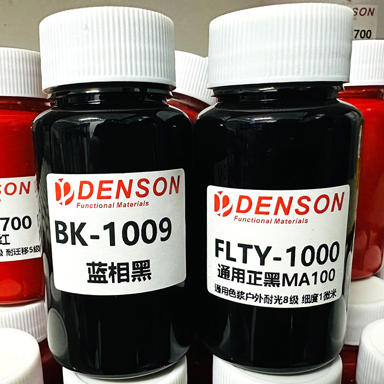 油性蓝相黑色浆