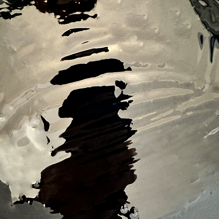 油性蓝相黑色浆